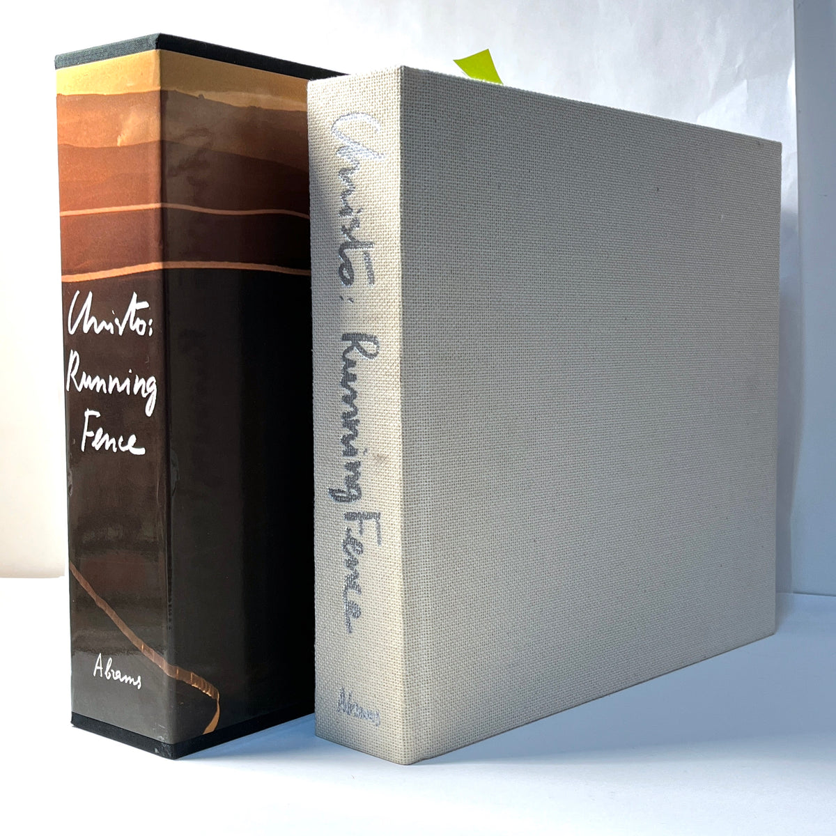 Christo: Running Fence, 1978, SIGNED, Limited Ed., 287/2159, Fine w/Slipcase