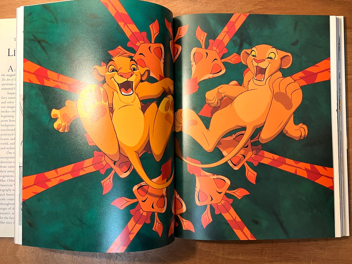 Christopher Finch, The Art of the Lion King, Hyperion, 1994, HC, Near Fine Folio