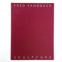 Fred Sandback: Sculpture, Yale University Art Gallery, 1991, Very Good hardcover