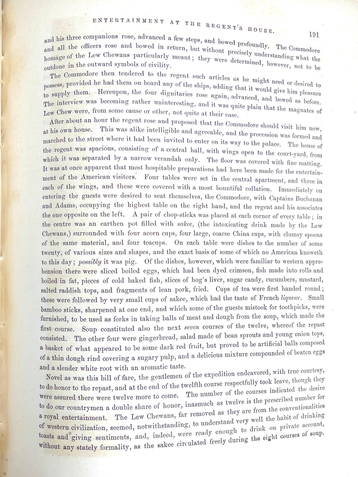 Hawks, Francis, Expedition of an American Squadron to the China Seas and Japan, 1856, VG + (Copy)