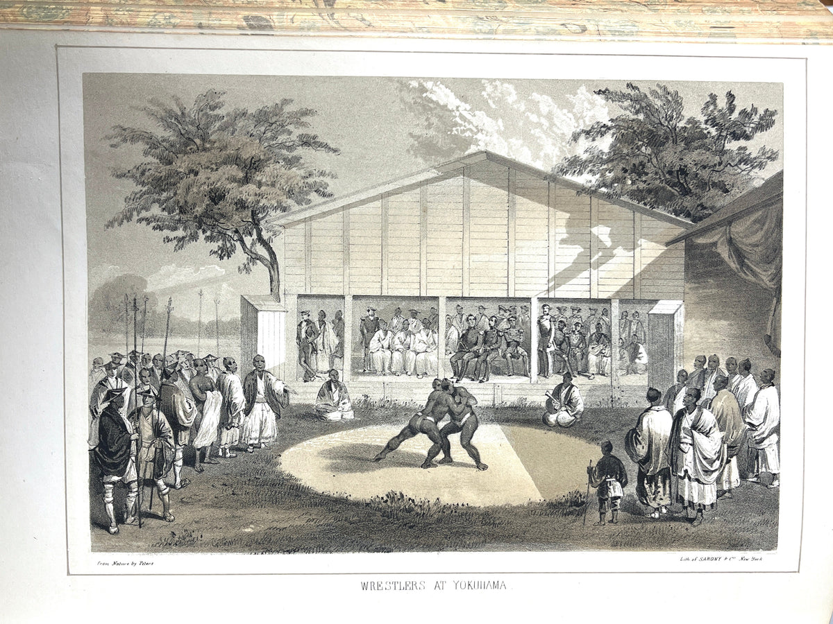 Hawks, Francis, Expedition of an American Squadron to the China Seas and Japan, 1856, VG + (Copy)