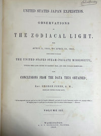 Hawks, Francis, Expedition of an American Squadron to the China Seas and Japan, 1856, VG + (Copy)