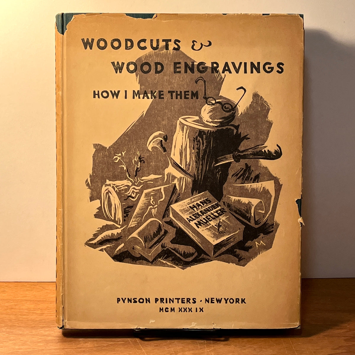 Woodcuts & Wood Engravings: How I …, Hans Alexander Mueller, 1939, NF w/Good DJ