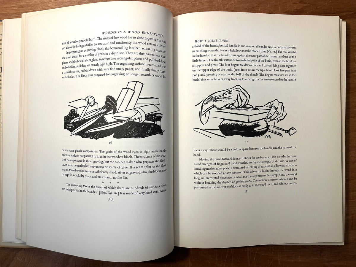 Woodcuts & Wood Engravings: How I …, Hans Alexander Mueller, 1939, NF w/Good DJ