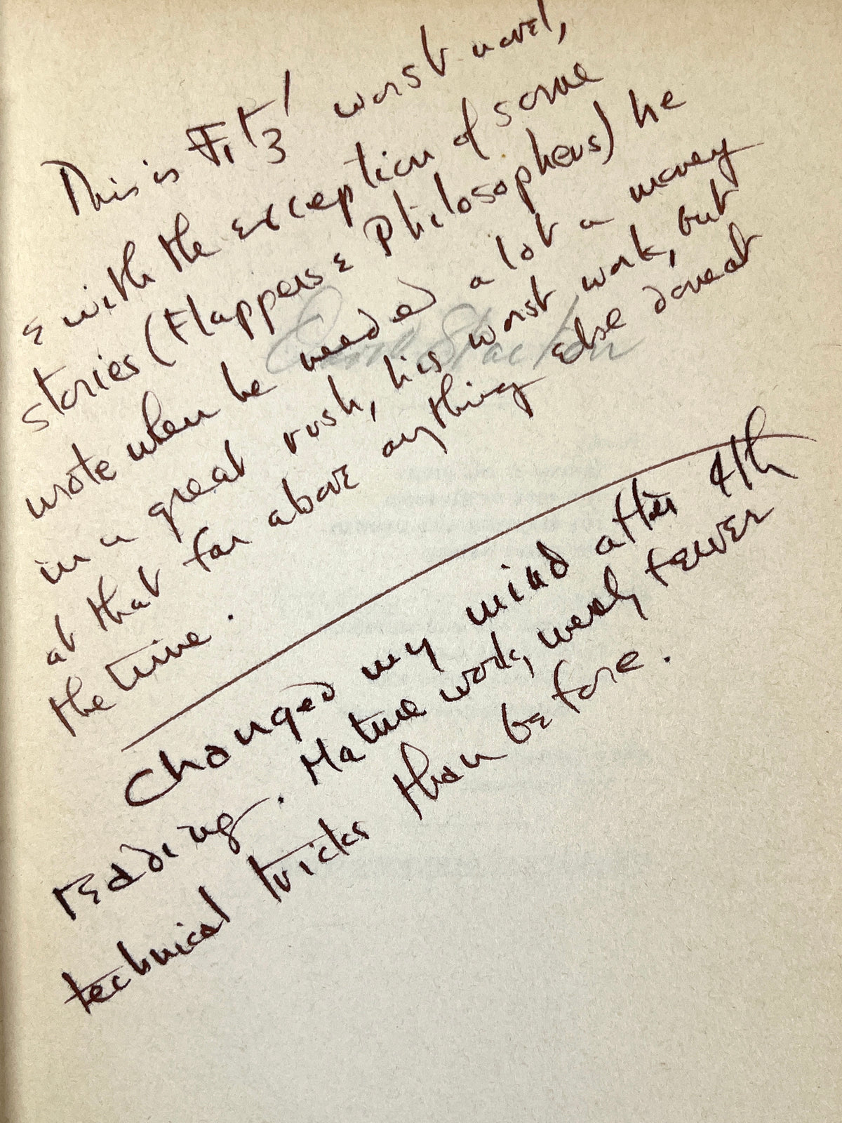 F. Scott Fitzgerald, Tender is the Night, Scribner's 1934, First edition, VG hardcover