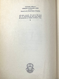 F. Scott Fitzgerald, Tender is the Night, Scribner's 1934, First edition, VG hardcover