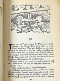 F. Scott Fitzgerald, Tender is the Night, Scribner's 1934, First edition, VG hardcover