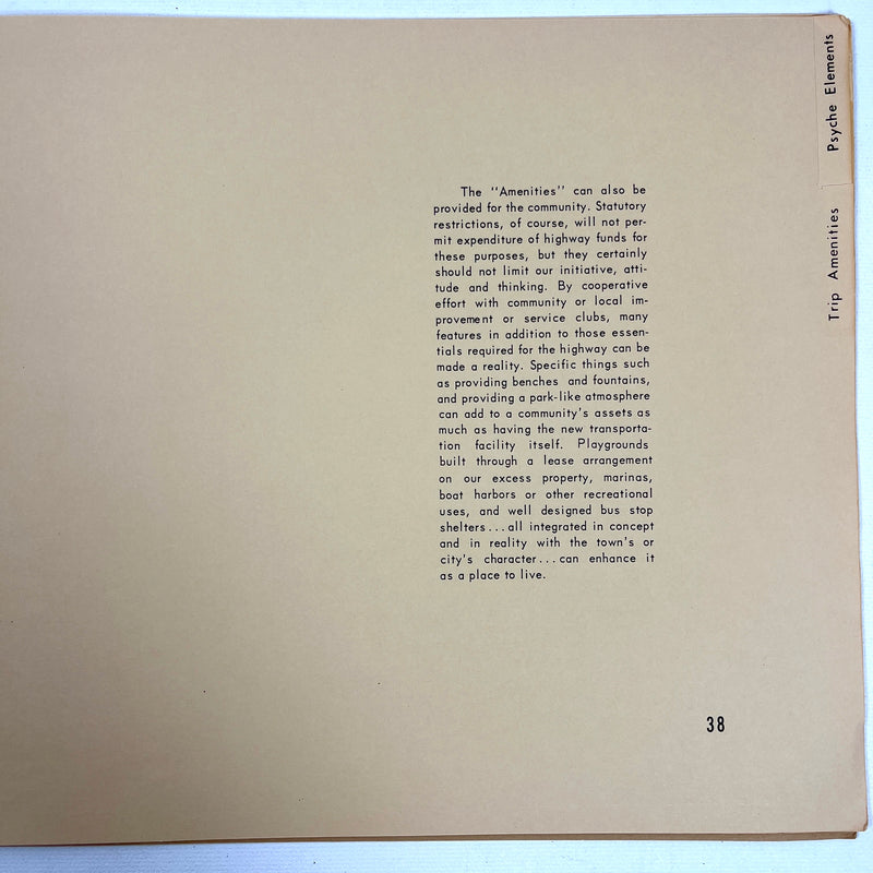 aesthetics -  Be Specific, California Division of Highways, Very Good softcover.