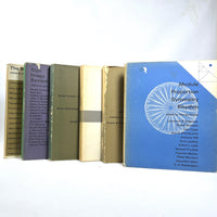 Vision + Value Series, Gyorgy Kepes, George Braziller, 6 Vols. Set, 1965, Very Good hardcovers w/DJs.