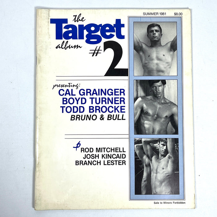 The Target Album, Issue #2, Target Studios, Summer 1981, VG staplebound, gay interest