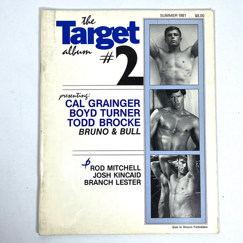 The Target Album, Issue #2, Target Studios, Summer 1981, VG staplebound, gay interest