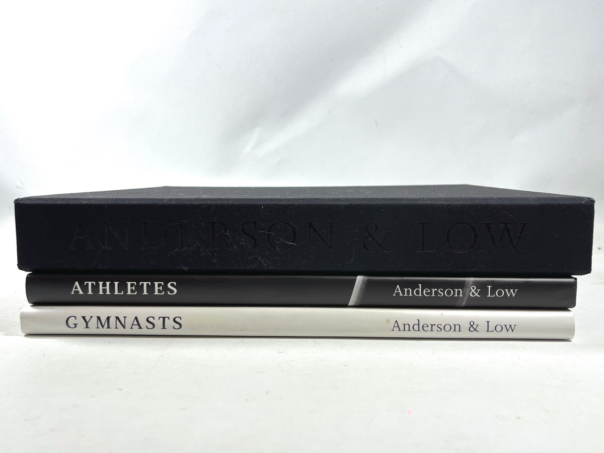 Anderson & Low, Athletes/Gymnasts, Twin Palms 2002, Near Fine HC 2vols in slipcase