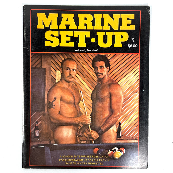 Marine Set-Up, Vol. 1, No. 1., London Enterprises, 1979, VG staplebound, gay interest