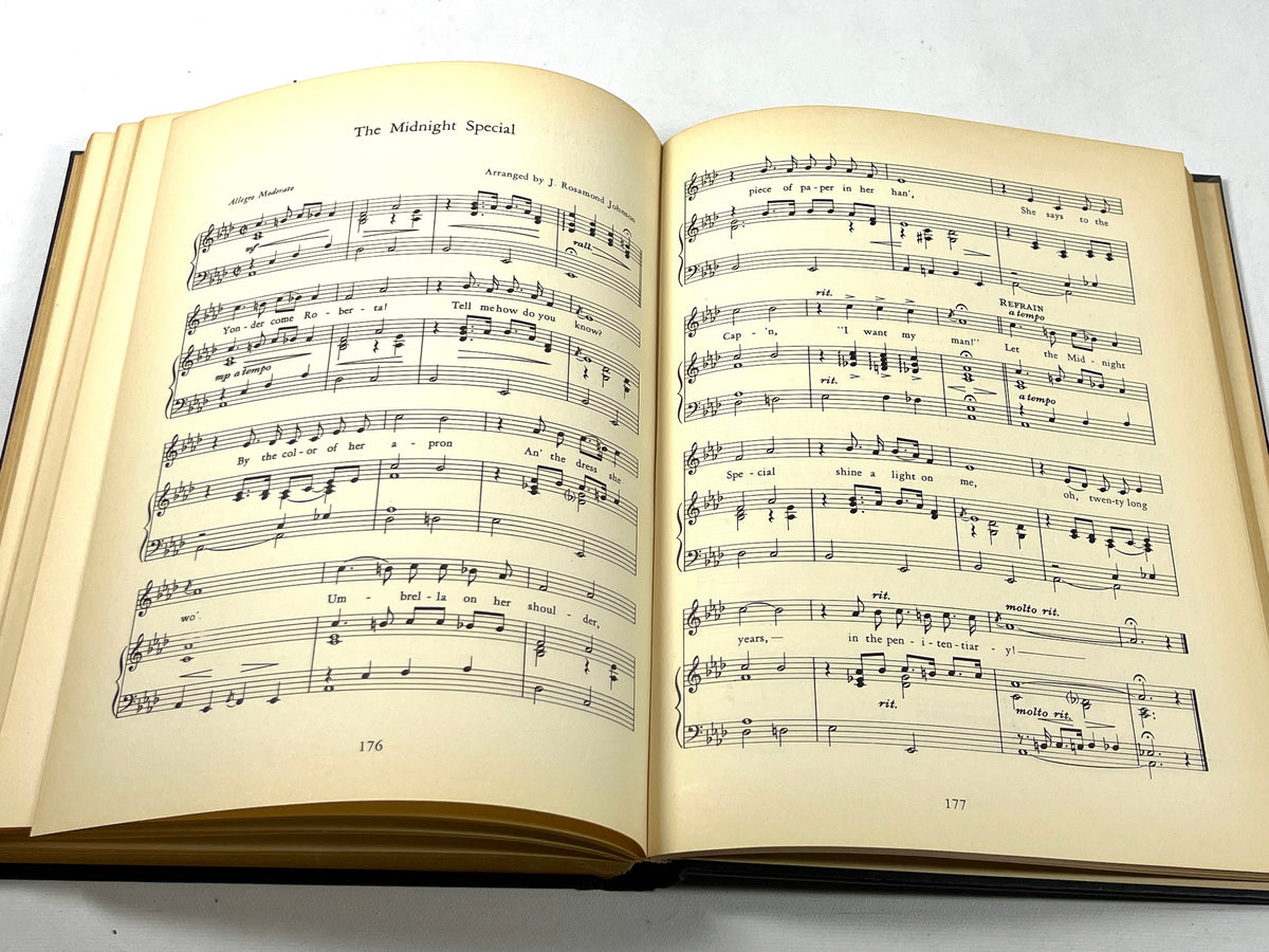 J. Rosamond Johnson, Rolling Along in Song, Viking Press 1937, Very Good hardcover