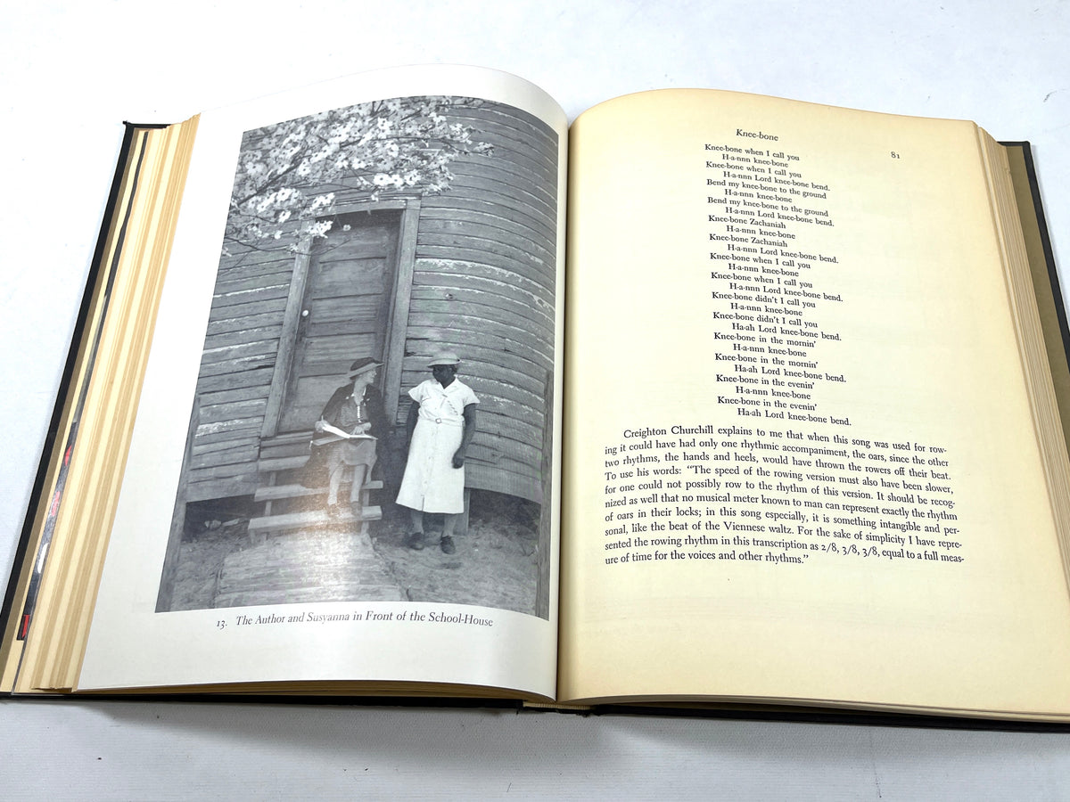 Lydia Parrish, Slave Songs of the Georgia Sea Islands, Creative Age 1942, Very Good hardcover
