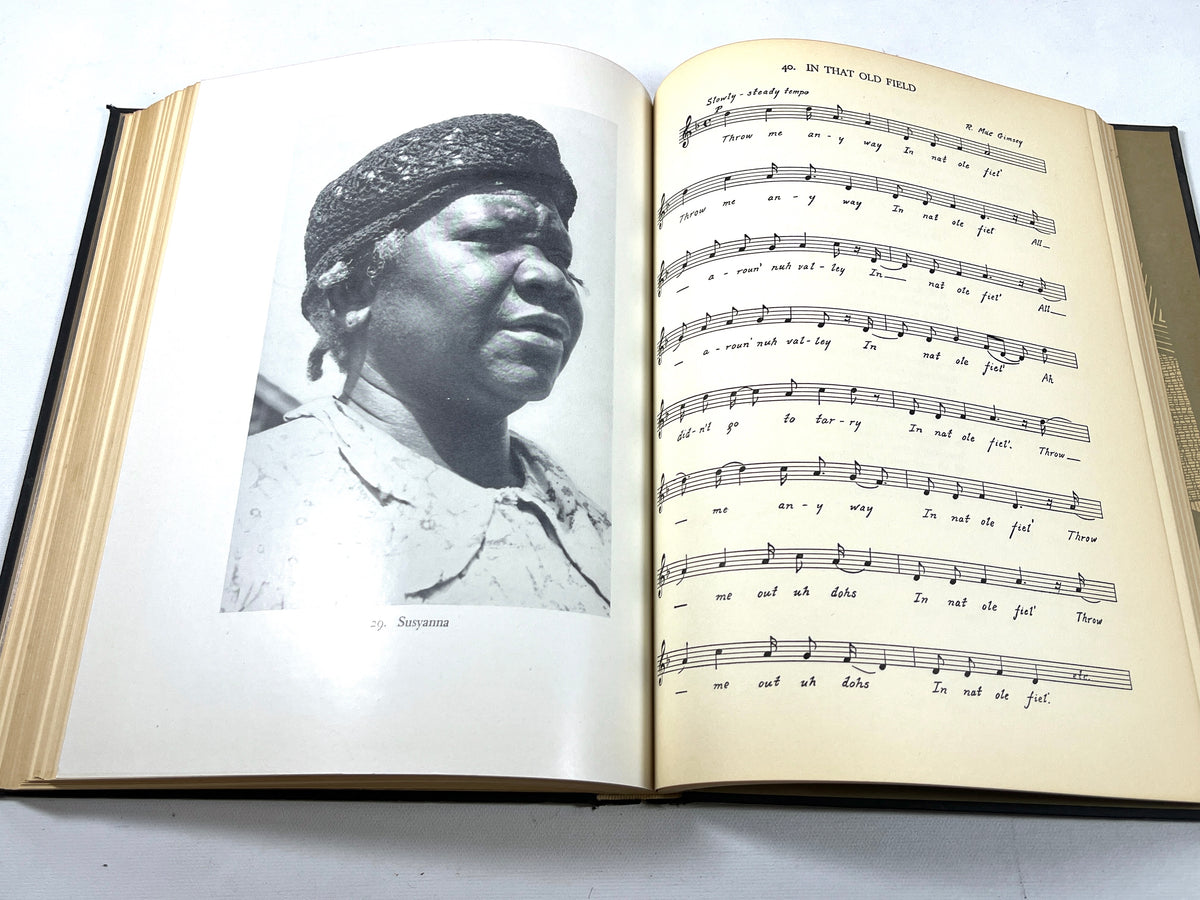 Lydia Parrish, Slave Songs of the Georgia Sea Islands, Creative Age 1942, Very Good hardcover