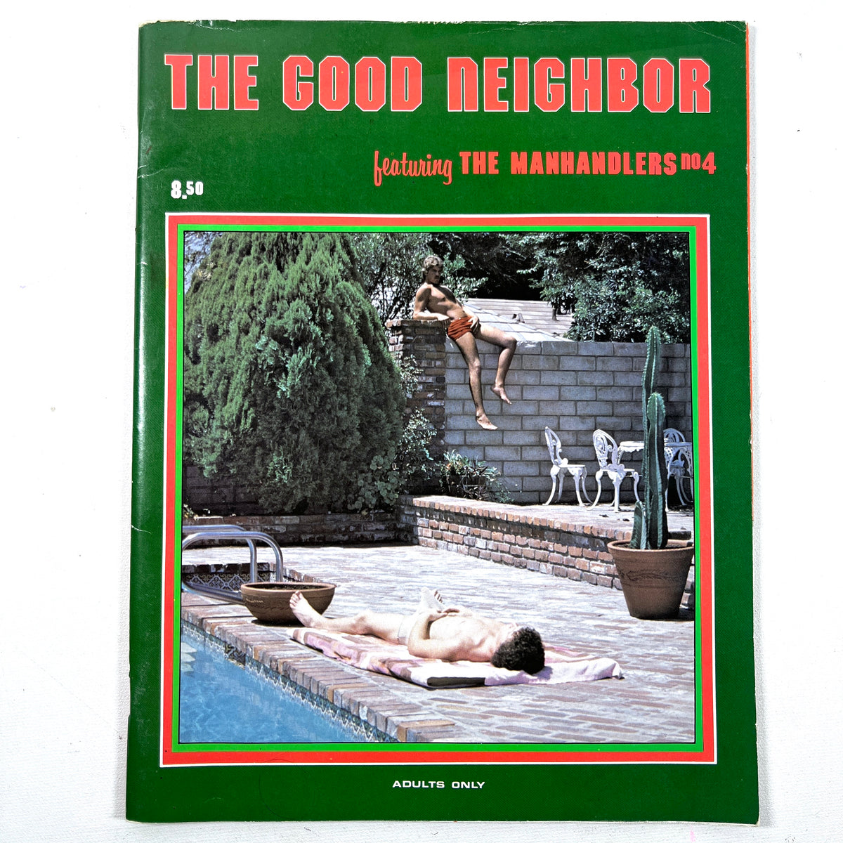 The Good Neighbor: featuring The Manhandlers No. 4, Le Salon 1970s, Very Good SC staplebound magazine, gay interest