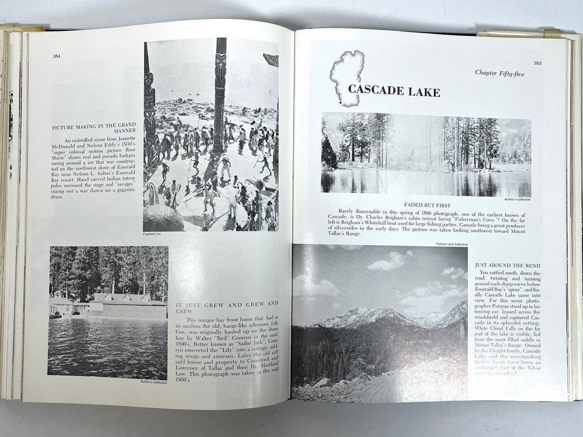 E.B. Scott, The Saga of Lake Tahoe, 2-Vol, 1st Ed. 1953, & Limited 1st Ed. 1973, VG