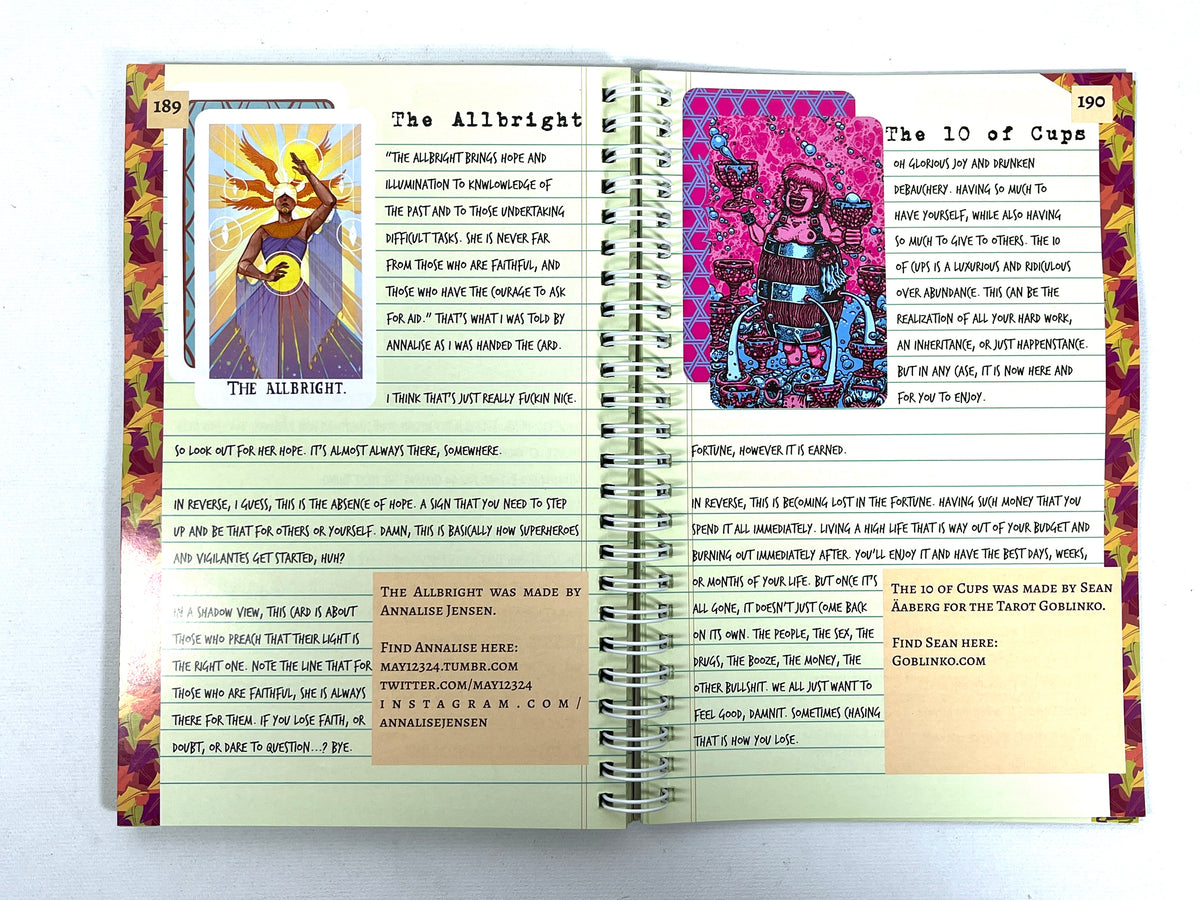 The Alleyman Tarot Set, Dane Asmund, 2021, guidebook, booster packs, As New