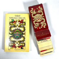 Tarot Yohualli Ehecatl book and deck, Chicome Itzcuintli Amatlapalli, 2021, NF SC