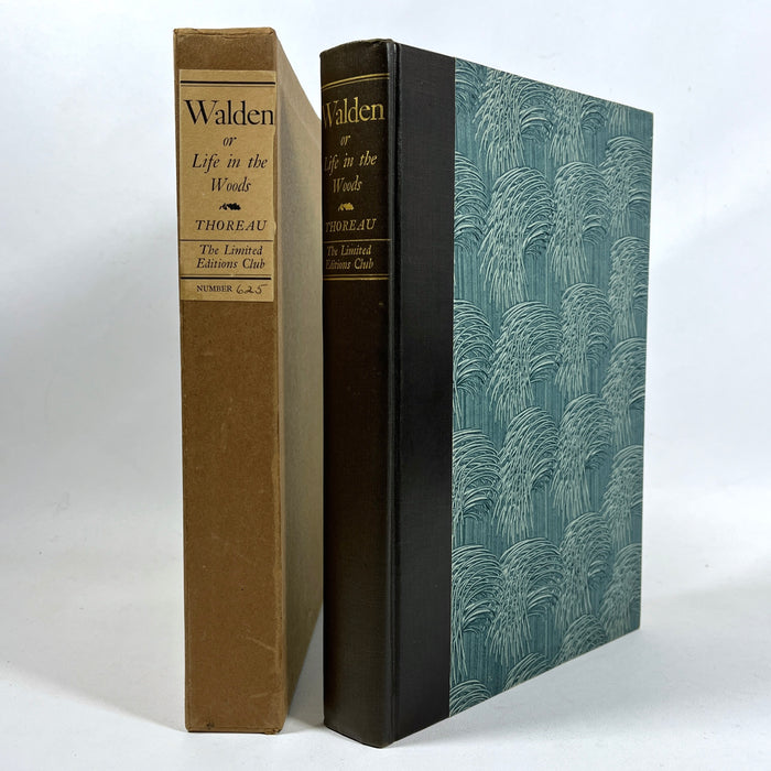 Walden, or Life in the Woods, Henry Thoreau, Limited Editions Club, Edward Steichen, SIGNED