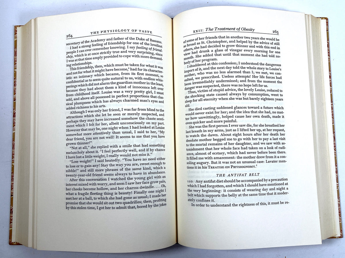 The Physiology of Taste, Jean Brillat-Savarin, Limited Editions Club, 1949, Very Good HC w/ slipcase