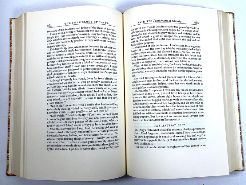 The Physiology of Taste, Jean Brillat-Savarin, Limited Editions Club, 1949, Very Good HC w/ slipcase