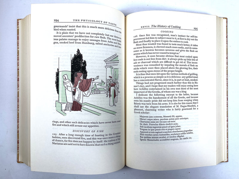 The Physiology of Taste, Jean Brillat-Savarin, Limited Editions Club, 1949, Very Good HC w/ slipcase