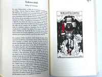 Tarot Yohualli Ehecatl book and deck, Chicome Itzcuintli Amatlapalli, 2021, NF SC