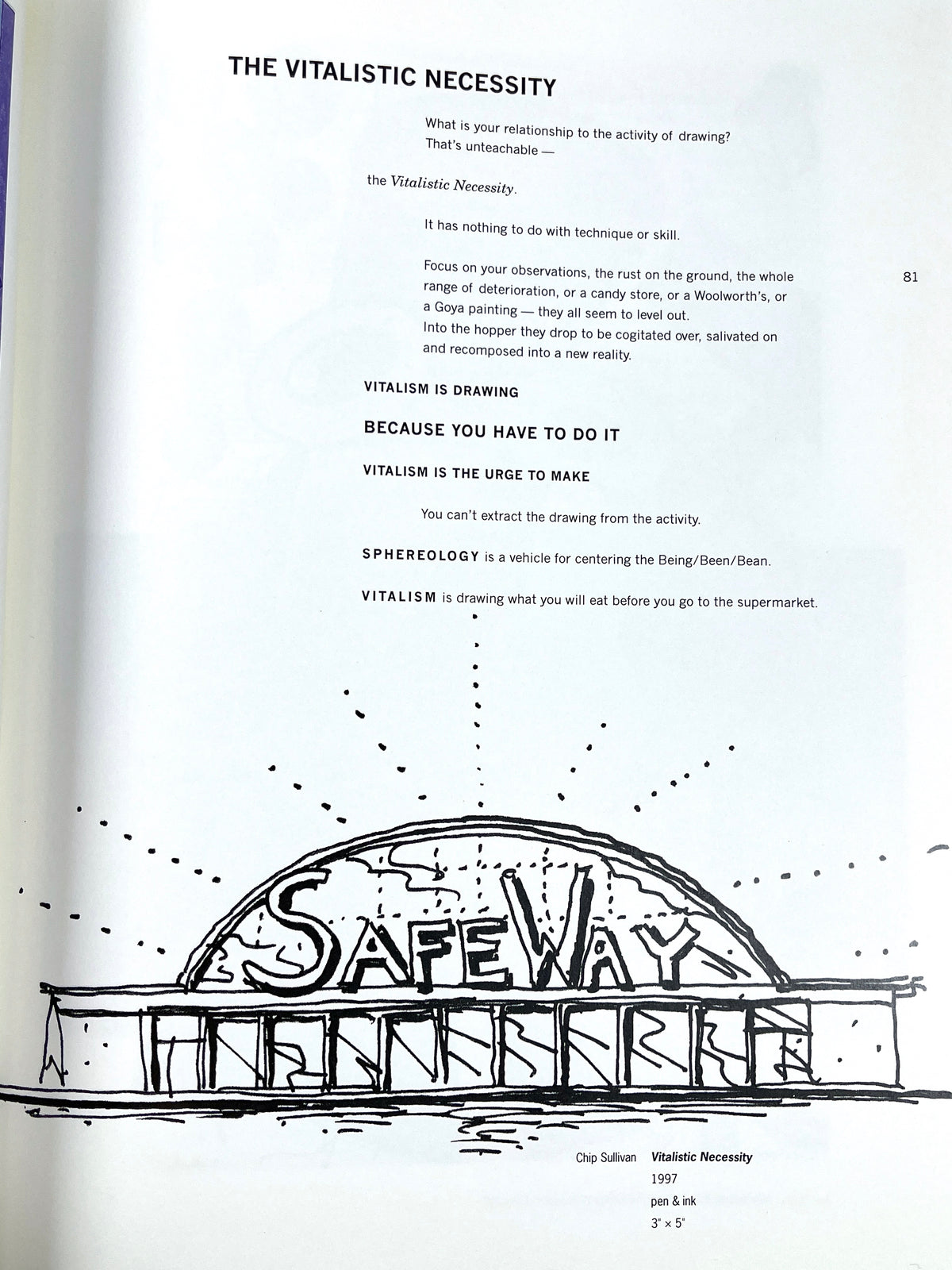 Impulse to Draw: Exploring Imagination for the Electronic Age, 2014, Very Good+ hardcover