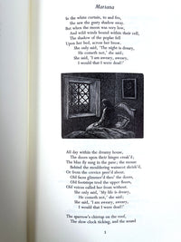 The Poems of Alfred, Lord Tennyson, The Limited Editions Club, 1974, Fine HC w/ slipcase