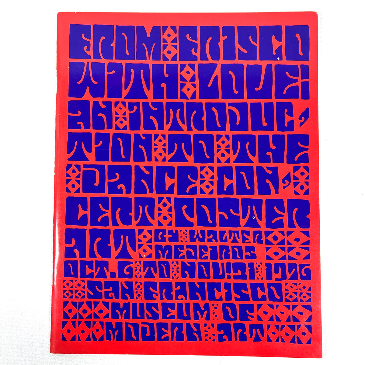 San Francisco Rock Poster Art, 1976, SCARCE, Very Good staplebound catalog