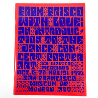 San Francisco Rock Poster Art, 1976, SCARCE, Very Good staplebound catalog