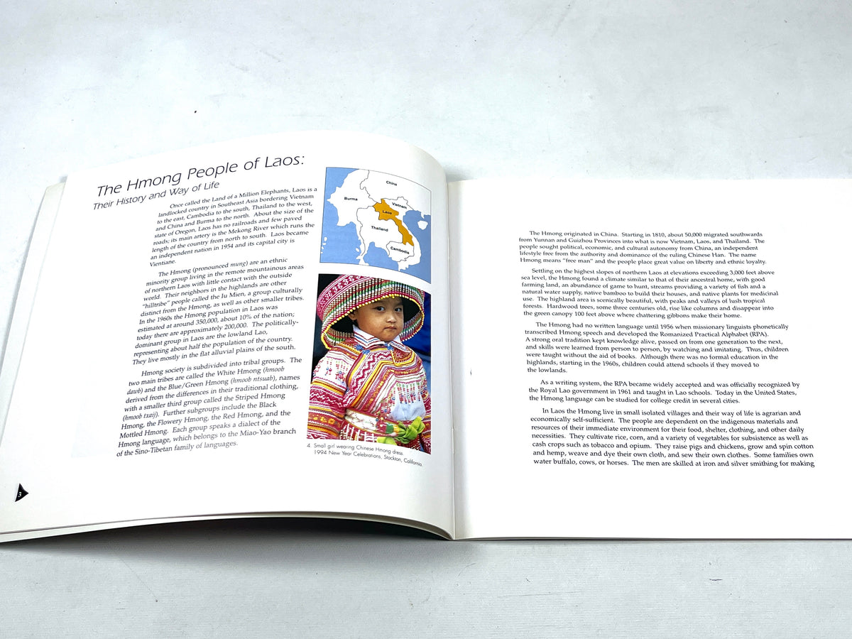 Mayko's Story: A Hmong Textile Artist in California, 1996, SIGNED, Near Fine staplebound