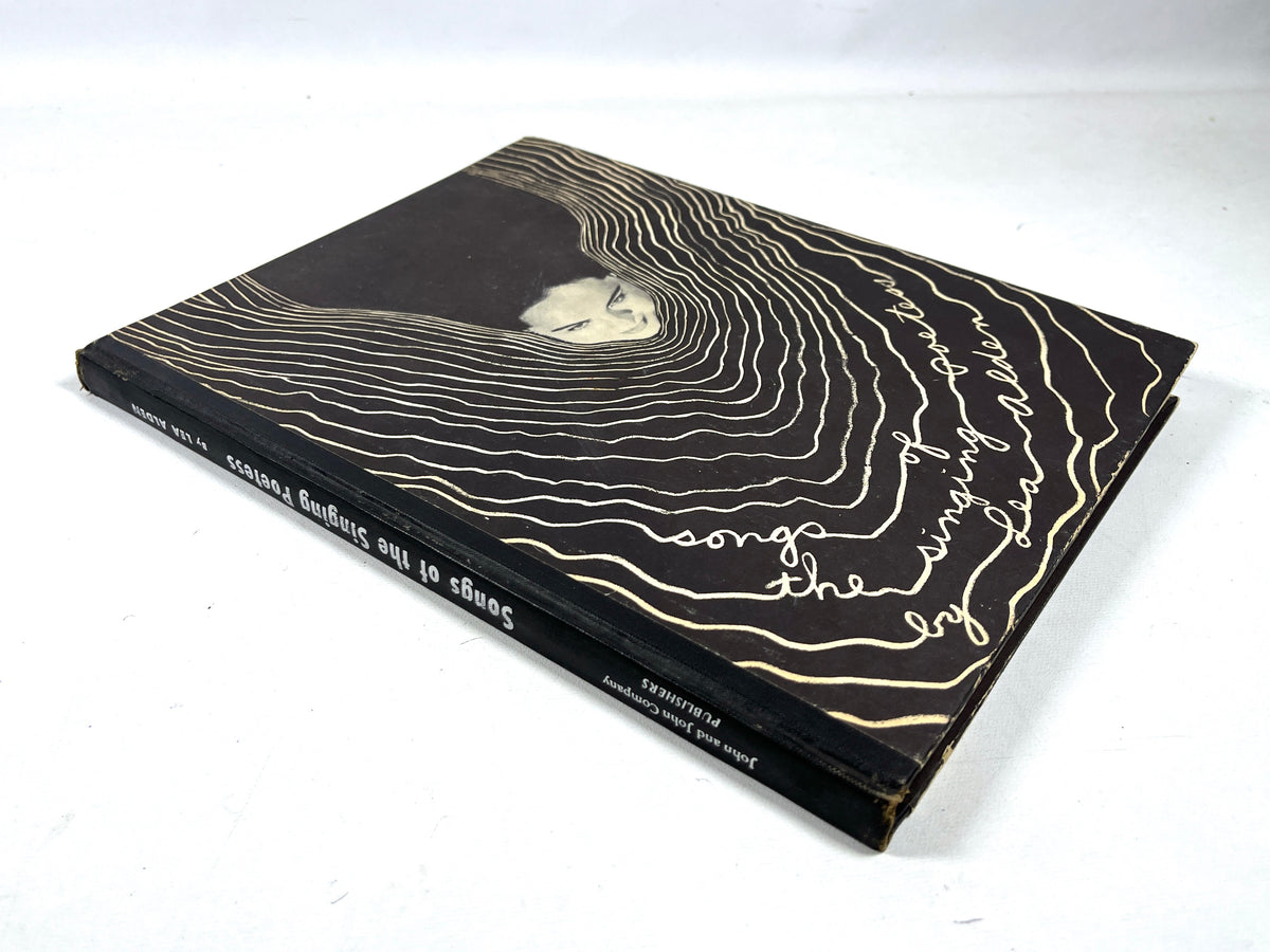 Lea Alden, Songs of the Singing Poetess, First Edition, 1951, Very Good hardcover