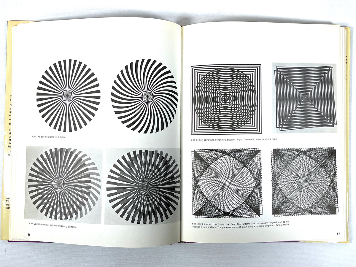 Rene Parola, Optical Art: Theory and Practice, 1969, Very Good+ hardcover w/ dust jacket