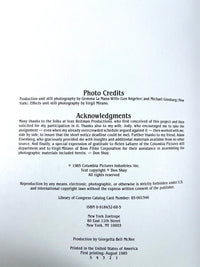 Making Ghostbusters, First Printing, 1985, Near Fine softcover, complete script