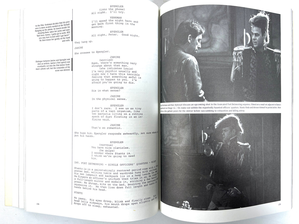 Making Ghostbusters, First Printing, 1985, Near Fine softcover, complete script