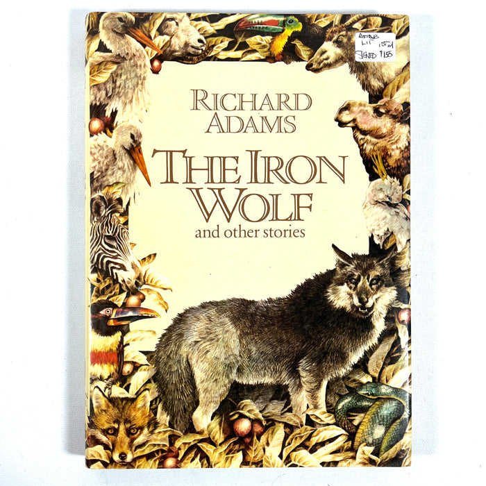 Richard Adams, The Iron Wolf and Other Stories, 1st Edition, SIGNED, 1980, NF HC w/DJ