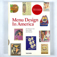 Menu Design In America, Taschen, 2011, New in shrink-wrap hardcover