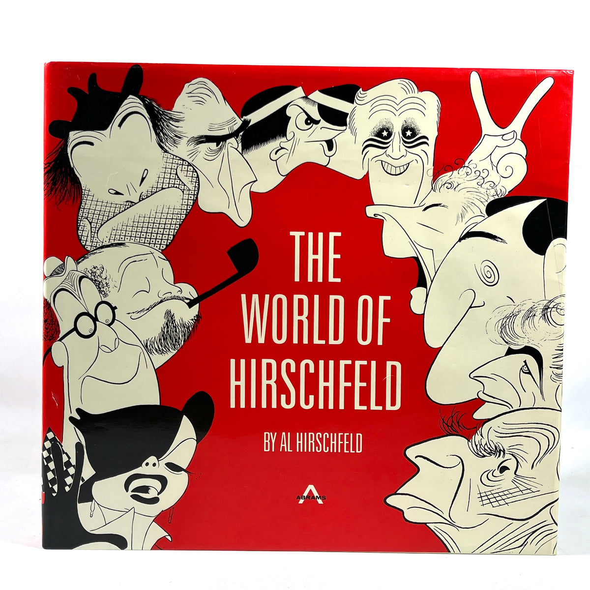 The World of Hirschfeld, Harry N Abrams, 1970, Very Good hardcover w/dust jacket