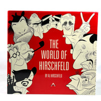 The World of Hirschfeld, Harry N Abrams, 1970, Very Good hardcover w/dust jacket
