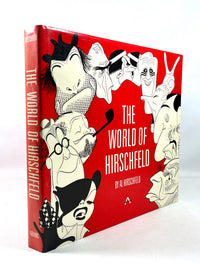 The World of Hirschfeld, Harry N Abrams, 1970, Very Good hardcover w/dust jacket