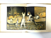 May Byron, Cecil Aldin's Happy Family, Vols 1-6, 1912, Very Good- hardcover book set