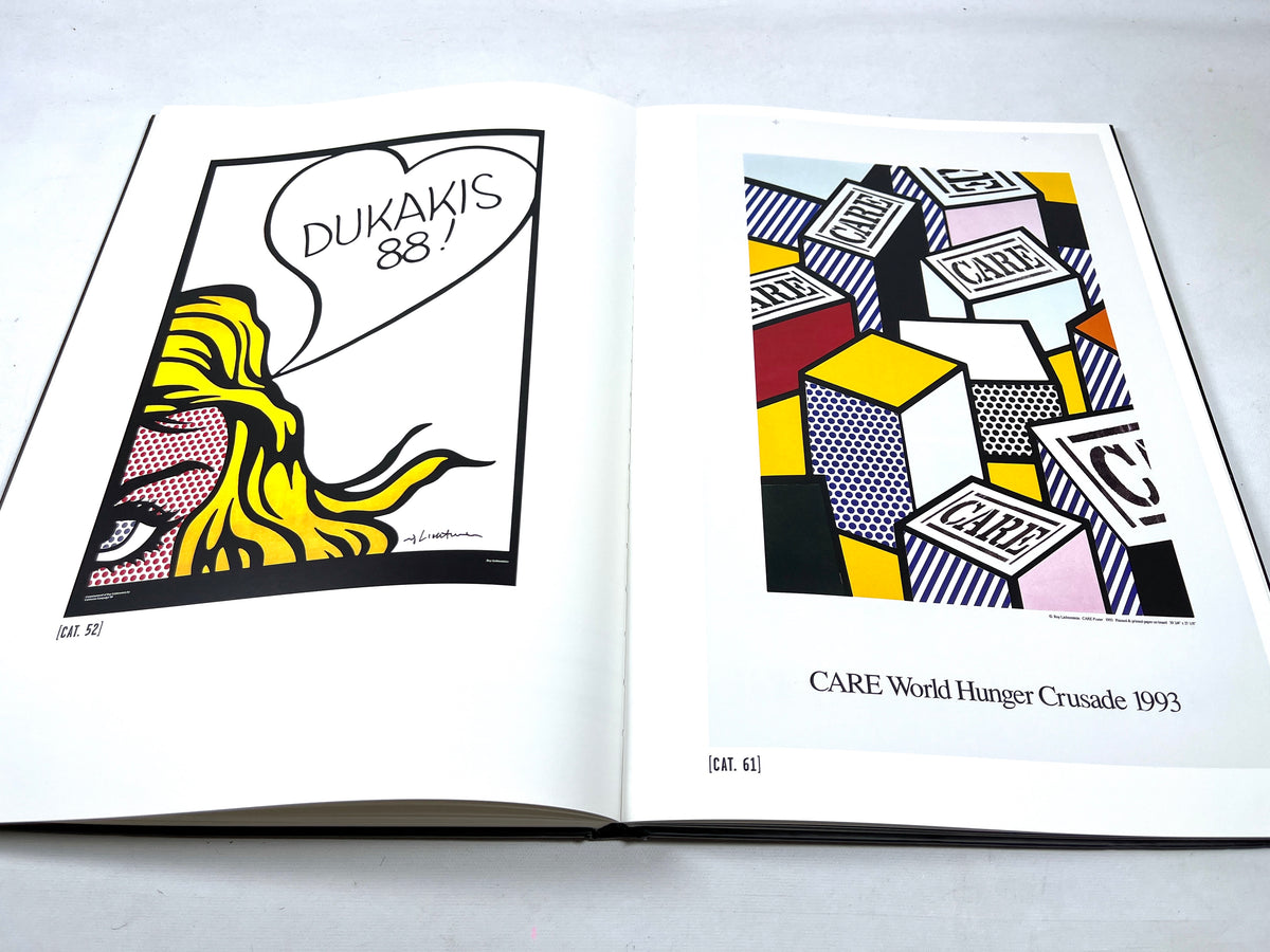 Lichtenstein: Posters, Prestel, 2008, Very Good+ hardcover