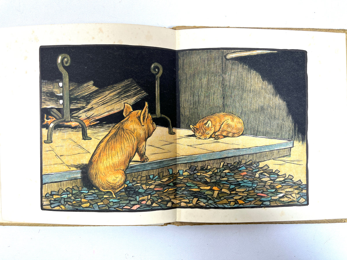 May Byron, Cecil Aldin's Happy Family, Vols 1-6, 1912, Very Good- hardcover book set