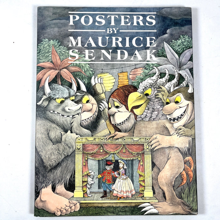 Posters by Maurice Sendak, Harmony Books, 1st Edition, 1986, RARE, Near Fine HC w/DJ