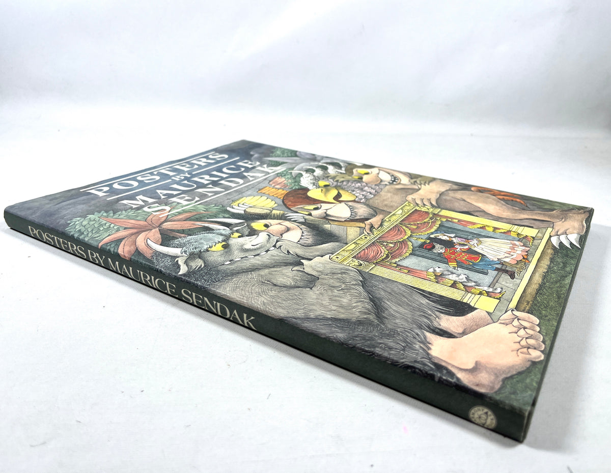 Posters by Maurice Sendak, Harmony Books, 1st Edition, 1986, RARE, Near Fine HC w/DJ