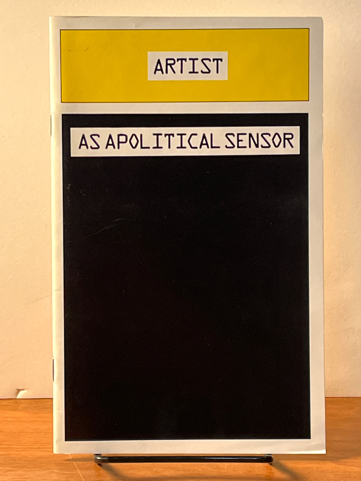 John Fekner, Artist: As Apolitical Sensor, Hillwood Art Museum, 1990, NF 4to catalog