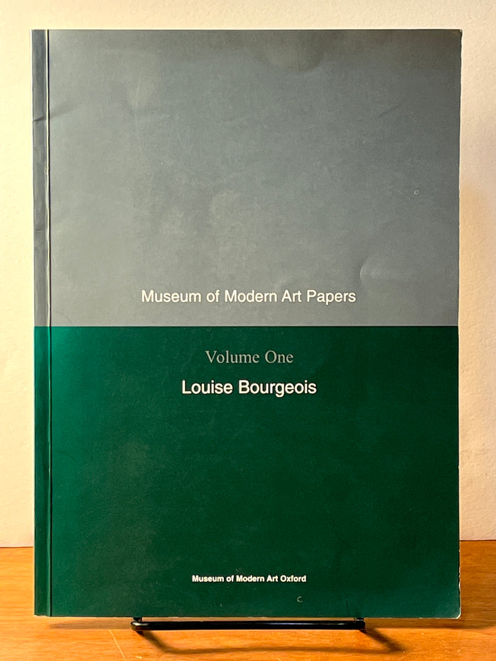 Louise Bourgeois, Museum of Modern Art Papers: Volume One, Museum of Modern Art Oxford, 1996, VG